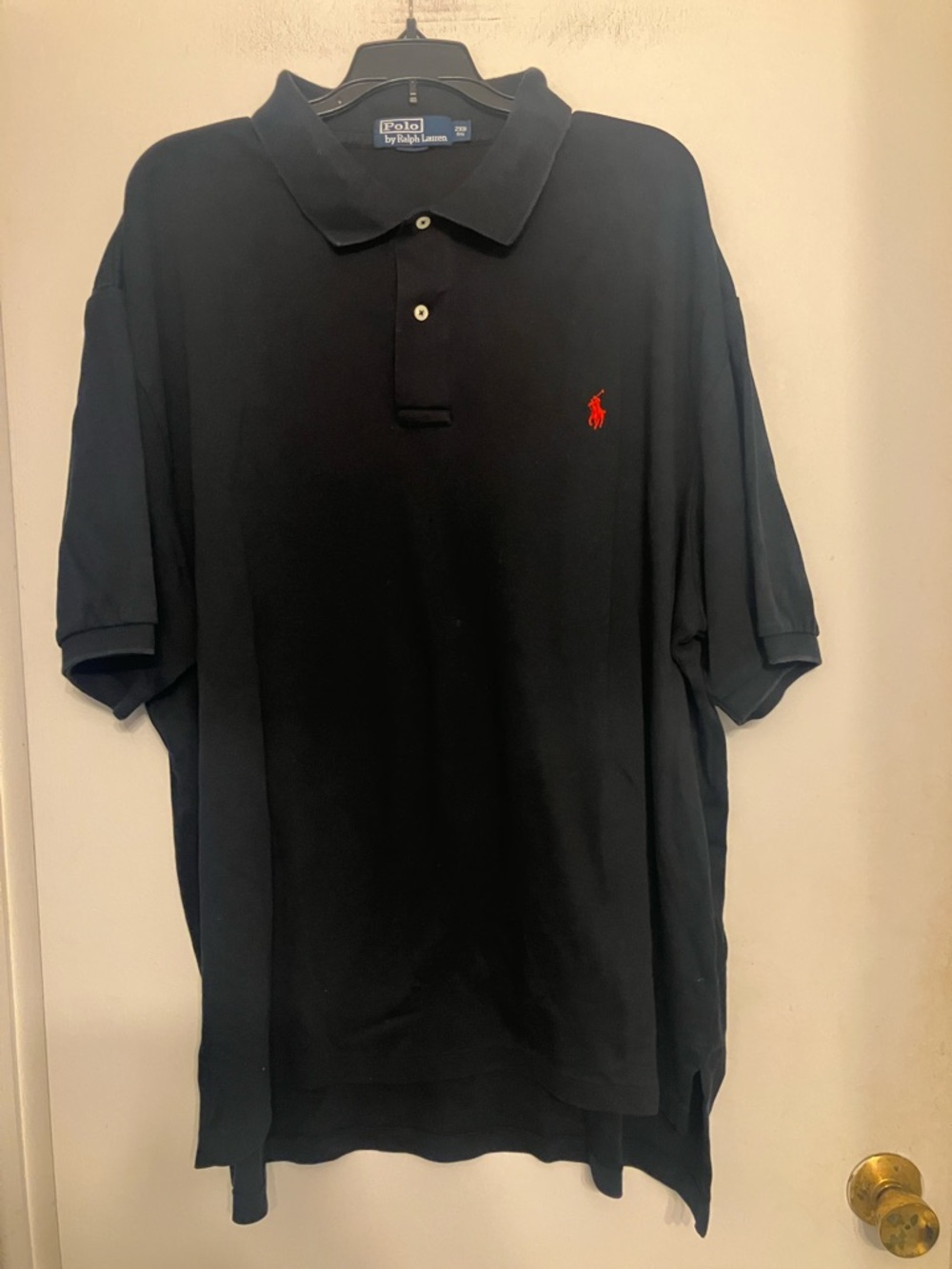 Polo by Ralph Lauren 100% classic cotton polo navy blue big and tall 2XB big